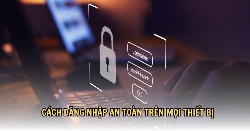 Cách đăng nhập an toàn trên mọi thiết bị